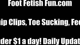 Suck and worship our perfect young toes right now!