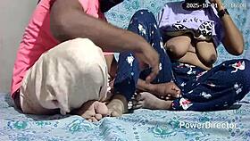 dasi couple fucks bent over amid jungle trees with big cocks