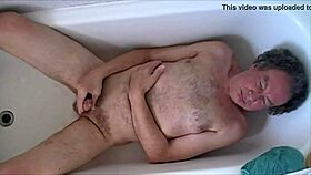 Solo wanking builds to cumshot on April fourth 2020