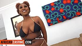 you ready for this amateur big tits ebony teen 18+ to get dominated and facefucked rough in interracial casting?