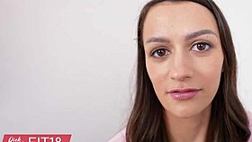 skinny summer renee hides massive natural d cups in casting surprise