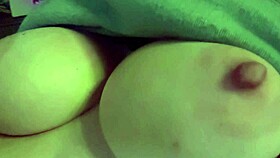 Italian milf Artemisia bounces her big natural tits slowly