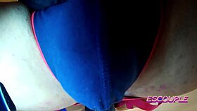 Jane rams mark's ass with her huge new strapon toy!