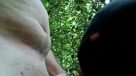 Maitresse Kantalis Offers Bound Slave Ebed in Forest Humiliation