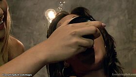 dominant mistress pounds asses hard with thick strap-on