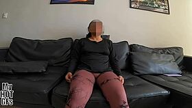 Young Latina cutie begs to film first porn video fuck me now?