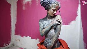 check out this workwear anal toy stretch gaping and squirting