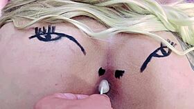 is that huge ass sucking buttplug through see-through?