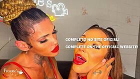 today's mom's special with sabrina prezotte massaging her lingerie-clad beauty