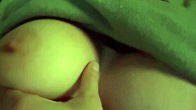 Italian milf Artemisia bounces her big natural tits slowly