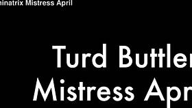 mistress april dominates in latex forcing turd toilet slavery