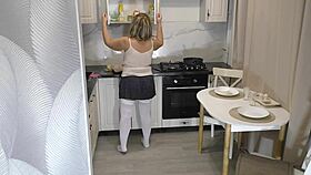 MILF begs for DEEP ass pounding after tiring day