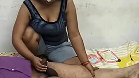 mmm, my desi girl sucks me off so erotically in our hd village home video