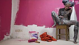 check out this workwear anal toy stretch gaping and squirting