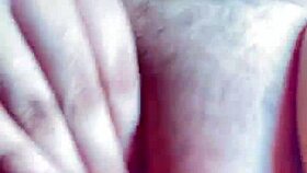 hey watch this latina in purple lingerie finger her wet pussy close-up nonstop