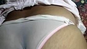 Indonesian Wife's Huge Tits Bounce Wild in Best Friend's Massive Cock Squirting Creampie Ride!