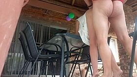 Stepmom's Upskirt Creampie Fuck View From Below
