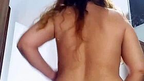 mirelladelicia performs hot custom bbw striptease undressing