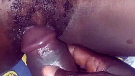 rub my soft pussy with that big black cock then fuck deep