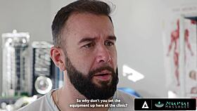 Naughty Doctor's Nuru Massage Turns Into Wild Cowgirl Cock Riding Health Boost