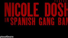 Nicole Doshi Gangbanged Hard in Spain Double Vaginal Squirting Cum