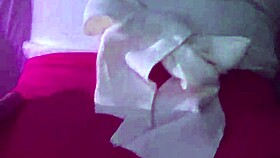 panties shoved aside for upskirt bbw ass fucking leading to multiple cumshots on fat cheeks