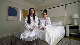 Lesbians beg sperm donor's cock to breed their wet pussies?