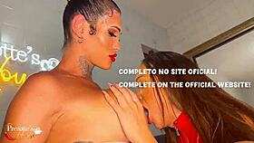 today's mom's special with sabrina prezotte massaging her lingerie-clad beauty