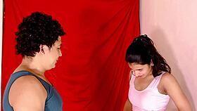 sistya teen endures hardcore anal pounding pov