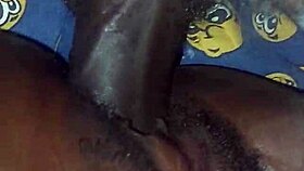 rub my soft pussy with that big black cock then fuck deep