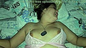 He pounds the nympho whore bitch hard with cock