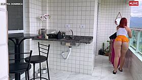 man i hired this brazilian maid her perfect ass made me lose control