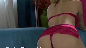 look at this oiled big ass and tits model shaking in bikini