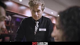 whoa, cheating milf latina rides stranger cowgirl in public toilet 💦😈