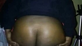sucking that huge black cock while twerking her fat ass