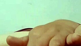 Colombian mature housewife stuffs cucumber deep in bedroom