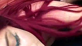 petite british redhead slut rides rough before facial cumshot blast