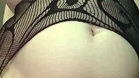 a solo slut rides her asshole on a thick dildo in homemade fun