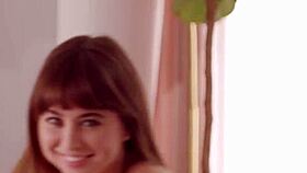 petite riley reid poses naked stripping bubble butt hot