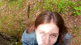 i walked after home fuck then sucked and swallowed outdoors