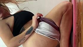 hey punheteiro, watch this busty redhead camila vegas masturbate till she moans and cums wet