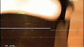 check out this wild housewife's shaved big pussy getting fucked hard with toys on old bdsm vhs tape 📹🔥