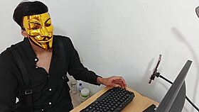 The boss overpowers rude employee fucking her wildly in heat