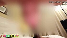 yo ladyboystar rocks hot pov oral with slim thai ladyboy