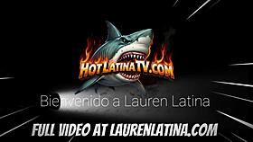 Latina pals shower threesome devouring foreign bareback cock deep