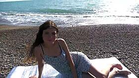 Luna Lynx takes monster cock creampie