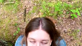 i walked after home fuck then sucked and swallowed outdoors