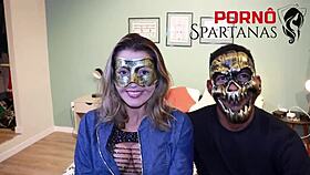 agatha chris's hotwife takes huge cock moaning wildly