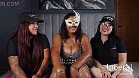 oh shit milf slut with huge tits ass gets fucked hard by two strangers uhh