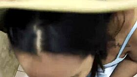 Shy Latina Maid Leyne Rodriguez Fucks Boss Deep Cum